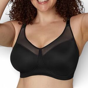 NWT Playtex 18 Hour® Smoothing Full Coverage Minimizer Wireless Minimizer Bk 38D
